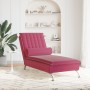 Massage Divan Sofa with Red Velvet Cushion by vidaXL, Daybeds - Ref: Foro24-379463, Price: 138,11 €, Discount: %