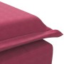 Massage Divan Sofa with Red Velvet Cushion by vidaXL, Daybeds - Ref: Foro24-379463, Price: 138,11 €, Discount: %