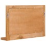 Espejo de pared con estante madera maciza de teca 60x12x40 cm de vidaXL, Espejos - Ref: Foro24-289071, Precio: 56,62 €, Descu...