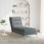 Massage divan sofa with dark gray fabric cushions by vidaXL, Daybeds - Ref: Foro24-379476, Price: 168,93 €, Discount: %