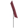 Garden umbrella with red burgundy aluminum pole 2x1.5 m by vidaXL, Umbrellas - Ref: Foro24-47340, Price: 48,09 €, Discount: %