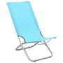 Folding beach chairs 2 units turquoise fabric by vidaXL, Garden chairs - Ref: Foro24-310380, Price: 69,70 €, Discount: %