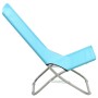 Folding beach chairs 2 units turquoise fabric by vidaXL, Garden chairs - Ref: Foro24-310380, Price: 69,70 €, Discount: %