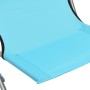 Folding beach chairs 2 units turquoise fabric by vidaXL, Garden chairs - Ref: Foro24-310380, Price: 69,70 €, Discount: %