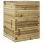 Jardinera madera de pino impregnada 50x50x68,5 cm de vidaXL, Maceteros y jardineras - Ref: Foro24-3282468, Precio: 156,38 €, ...