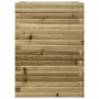 Jardinera madera de pino impregnada 50x50x68,5 cm de vidaXL, Maceteros y jardineras - Ref: Foro24-3282468, Precio: 156,38 €, ...