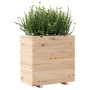 Jardinera madera maciza de pino 70x40x72 cm de vidaXL, Maceteros y jardineras - Ref: Foro24-3282629, Precio: 165,99 €, Descue...