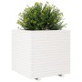 Solid white pine wood planter 70x70x72 cm by vidaXL, Pots and planters - Ref: Foro24-3282620, Price: 250,99 €, Discount: %