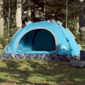 Blue quick opening 3 person tent by vidaXL, tents - Ref: Foro24-4004166, Price: 67,99 €, Discount: %