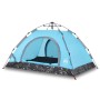 Blue quick opening 3 person tent by vidaXL, tents - Ref: Foro24-4004166, Price: 67,99 €, Discount: %