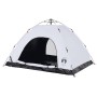 4 person camping tent opaque fabric quick opening white by vidaXL, tents - Ref: Foro24-4004172, Price: 113,23 €, Discount: %