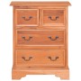 Cómoda con cajones de madera maciza de caoba de vidaXL, Cajoneras - Ref: Foro24-288833, Precio: 184,69 €, Descuento: %