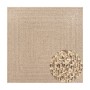 ZIZUR-Teppich in Jute-Optik für drinnen und draußen, 120 x 120 cm von vidaXL, Teppiche - Ref: Foro24-4006154, Preis: 54,99 €,...