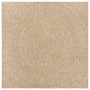 ZIZUR-Teppich in Jute-Optik für drinnen und draußen, 200 x 200 cm von vidaXL, Teppiche - Ref: Foro24-4006163, Preis: 108,99 €...