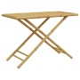 Bamboo folding garden table 110x55x75 cm by vidaXL, Garden tables - Ref: Foro24-365879, Price: 80,99 €, Discount: %