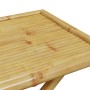 Mesa de jardín plegable de bambú 110x55x75 cm de vidaXL, Mesas de jardín - Ref: Foro24-365879, Precio: 80,99 €, Descuento: %