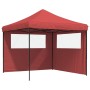 Folding Pop-Up Party Tent with 2 Burgundy Side Walls by vidaXL, Tents and gazebos - Ref: Foro24-4004924, Price: 141,67 €, Dis...