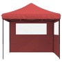 Folding Pop-Up Party Tent with 2 Burgundy Side Walls by vidaXL, Tents and gazebos - Ref: Foro24-4004924, Price: 141,67 €, Dis...