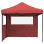 Folding Pop-Up Party Tent with 2 Burgundy Side Walls by vidaXL, Tents and gazebos - Ref: Foro24-4004924, Price: 141,67 €, Dis...