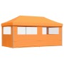 Pop-Up Faltpartyzelt 3 Seitenwände Orange von vidaXL, Zelte und Pavillons - Ref: Foro24-4004945, Preis: 207,08 €, Rabatt: %