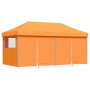 Pop-Up Folding Party Tent 4 Side Walls Orange by vidaXL, Tents and gazebos - Ref: Foro24-4004953, Price: 235,25 €, Discount: %