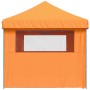 Pop-Up Folding Party Tent 4 Side Walls Orange by vidaXL, Tents and gazebos - Ref: Foro24-4004953, Price: 235,25 €, Discount: %