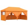 Pop-Up Faltpartyzelt 4 Seitenwände Orange von vidaXL, Zelte und Pavillons - Ref: Foro24-4004953, Preis: 235,66 €, Rabatt: %