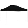 Black Pop-Up folding party tent 440x292x315 cm by vidaXL, Tents and gazebos - Ref: Foro24-4004966, Price: 147,43 €, Discount: %