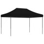 Black Pop-Up folding party tent 440x292x315 cm by vidaXL, Tents and gazebos - Ref: Foro24-4004966, Price: 147,43 €, Discount: %