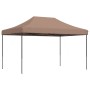 Brown Pop-Up folding party tent 440x292x315 cm by vidaXL, Tents and gazebos - Ref: Foro24-4004964, Price: 146,30 €, Discount: %