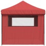 Pop-Up Folding Party Tent 4 Burgundy Side Walls by vidaXL, Tents and gazebos - Ref: Foro24-4004979, Price: 188,99 €, Discount: %