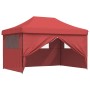 Pop-Up Folding Party Tent 4 Burgundy Side Walls by vidaXL, Tents and gazebos - Ref: Foro24-4004979, Price: 188,99 €, Discount: %