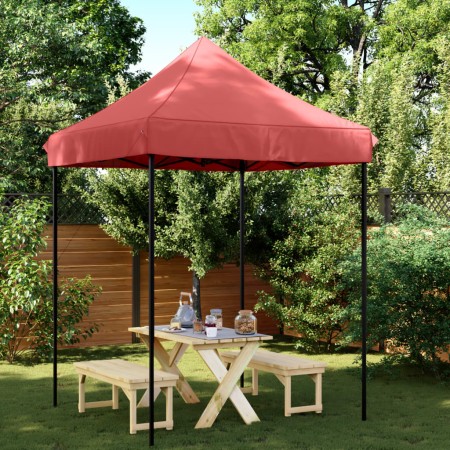 Burgundy Pop-Up folding party tent 200x200x306 cm by vidaXL, Tents and gazebos - Ref: Foro24-4004987, Price: 95,41 €, Discoun...