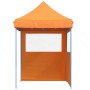 Pop-Up Faltpartyzelt 2 Seitenwände Orange von vidaXL, Zelte und Pavillons - Ref: Foro24-4004993, Preis: 117,47 €, Rabatt: %