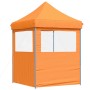 Pop-Up Faltpartyzelt 2 Seitenwände Orange von vidaXL, Zelte und Pavillons - Ref: Foro24-4004993, Preis: 117,47 €, Rabatt: %