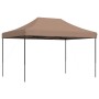 Tienda de fiesta plegable Pop-Up marrón 410x279x315 cm de vidaXL, Carpas y cenadores - Ref: Foro24-4005012, Precio: 133,03 €,...