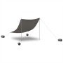 Beach awning with gray sand anchors 214x236 cm by vidaXL, tents - Ref: Foro24-4008643, Price: 76,99 €, Discount: %