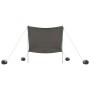 Toldo de playa con anclas de arena gris 214x236 cm de vidaXL, Tiendas de campaña - Ref: Foro24-4008643, Precio: 76,99 €, Desc...