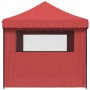 Pop-Up Folding Party Tent 4 Burgundy Side Walls by vidaXL, Tents and gazebos - Ref: Foro24-4005027, Price: 169,12 €, Discount: %