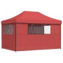 Pop-Up Folding Party Tent 4 Burgundy Side Walls by vidaXL, Tents and gazebos - Ref: Foro24-4005027, Price: 169,12 €, Discount: %