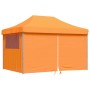 Pop-Up Faltpartyzelt 4 Seitenwände Orange von vidaXL, Zelte und Pavillons - Ref: Foro24-4005025, Preis: 195,20 €, Rabatt: %