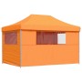 Pop-Up Faltpartyzelt 4 Seitenwände Orange von vidaXL, Zelte und Pavillons - Ref: Foro24-4005025, Preis: 195,20 €, Rabatt: %