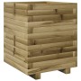 Impregnated pine wood planter 40x40x49.5 cm by vidaXL, Pots and planters - Ref: Foro24-3282513, Price: 98,95 €, Discount: %