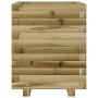 Jardinera madera de pino impregnada 40x40x49,5 cm de vidaXL, Maceteros y jardineras - Ref: Foro24-3282513, Precio: 99,99 €, D...