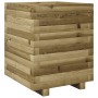 Jardinera madera de pino impregnada 40x40x49,5 cm de vidaXL, Maceteros y jardineras - Ref: Foro24-3282513, Precio: 99,99 €, D...