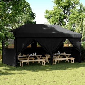 Pop-Up Folding Party Tent with 4 Black Side Walls by vidaXL, Tents and gazebos - Ref: Foro24-4004958, Price: 257,99 €, Discou...