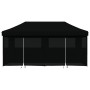 Tienda de fiesta plegable Pop-Up con 4 paredes laterales negra de vidaXL, Carpas y cenadores - Ref: Foro24-4004958, Precio: 2...