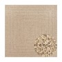 Alfombra ZIZUR apariencia de yute interior exterior 240x240 cm de vidaXL, Alfombras - Ref: Foro24-4006156, Precio: 145,15 €, ...