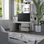 Concrete gray plywood TV cabinet 80x34x36 cm by vidaXL, TV Furniture - Ref: Foro24-801854, Price: 47,99 €, Discount: %