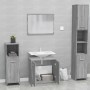 Sonoma gray plywood bathroom furniture set by vidaXL, Bathroom furniture - Ref: Foro24-815529, Price: 58,02 €, Discount: %